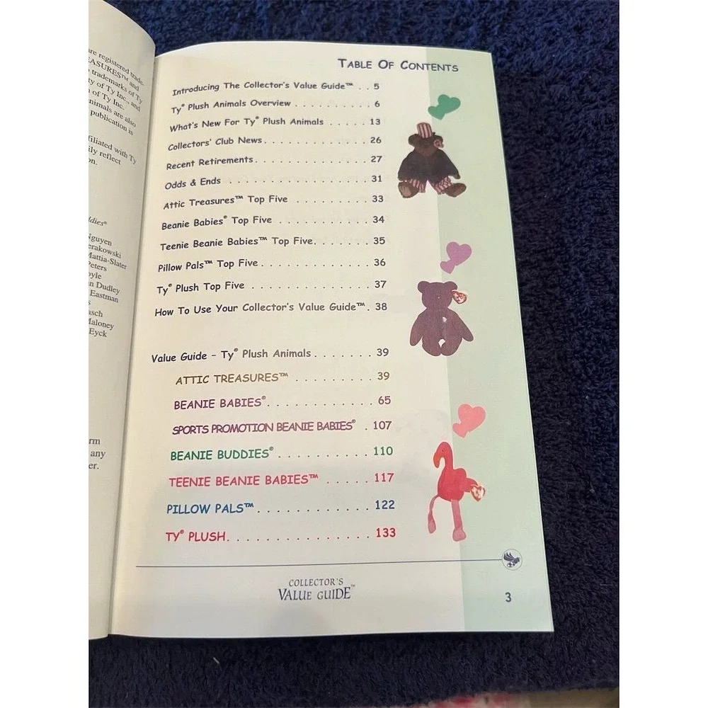 1999 Ty Plush Animals Collector's Value‎ Guide Paperback Illustrated